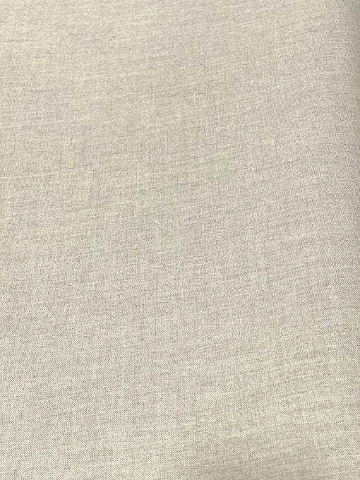 LINEN STYLE FABRIC BEIGE DRAPERY LT WEIGHT SYNTHETIC MADE IN USA 58" WIDE BTY