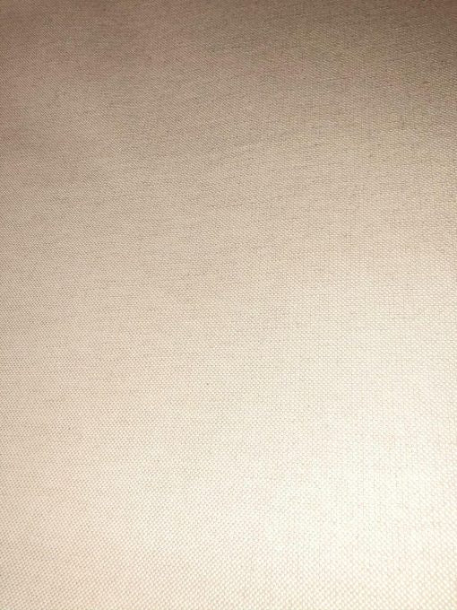 CANVAS COTTON FABRIC PINPOINT LIGHT BEIGE UPHOLSTERY CLOTHING & MORE BY THE YD