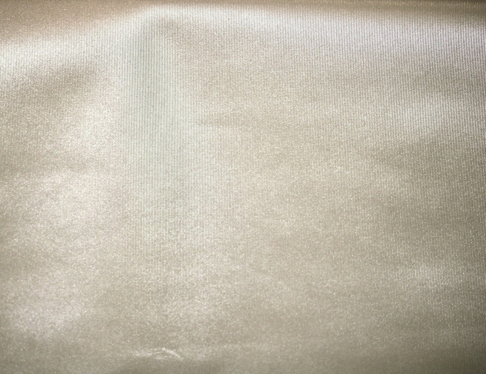 RICHLOOM VINYL FABRIC FAUX LEATHER UPHOLSTERY LIGHT BEIGE 55" WIDE WITH BACKING BY THE YARD