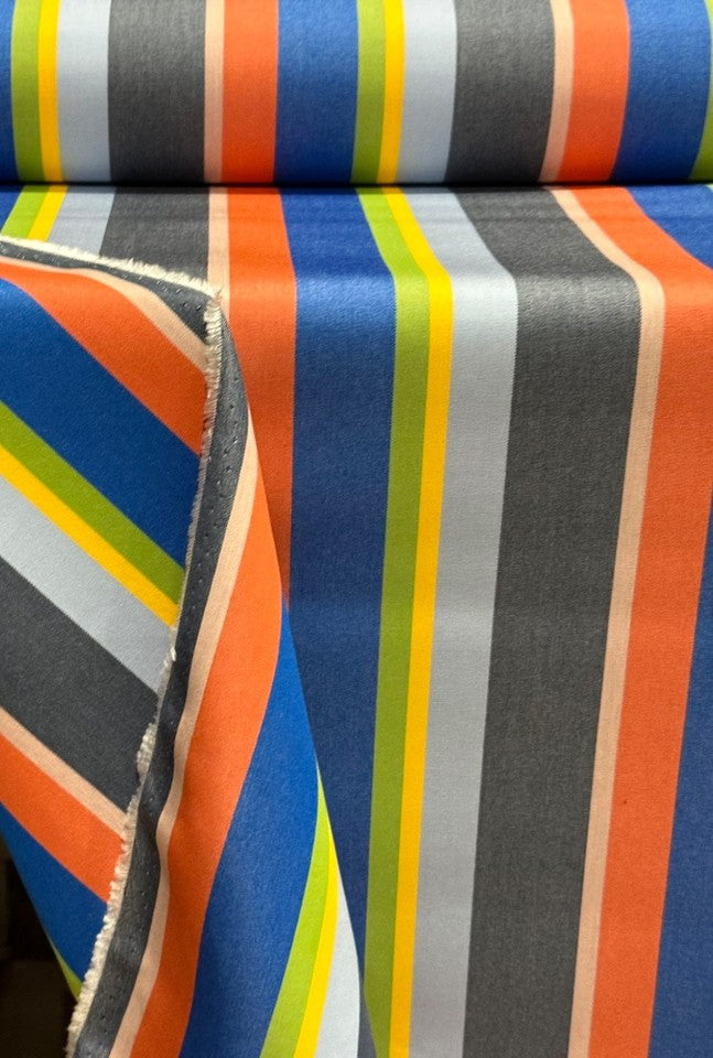 SUNBRELLA UPHOLSTERY CANVAS FABRIC WATER & STAIN REPELLENT 55" WIDE BEAMING FIESTA BY THE YARD